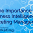 The Importance of Business Intelligence in Marketing Management